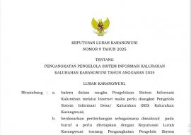 Operator Sistem Informasi Desa (SID) Kalurahan Karangwuni